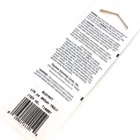 Thomas Buoyant Blinker, Bachforelle, 7g, Vintage-Köder, #10329