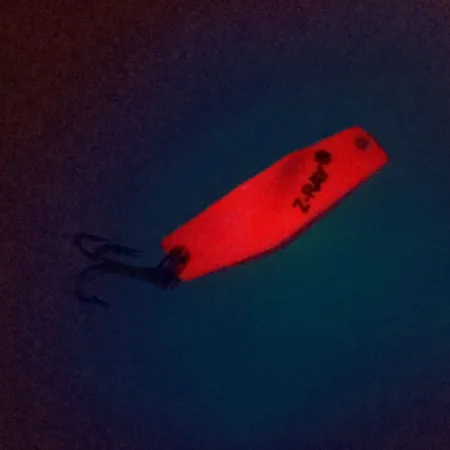 Z-RAY Lures Z-Ray Model 115 Blinker, Fluoreszierendes Rot, 4g, #10333