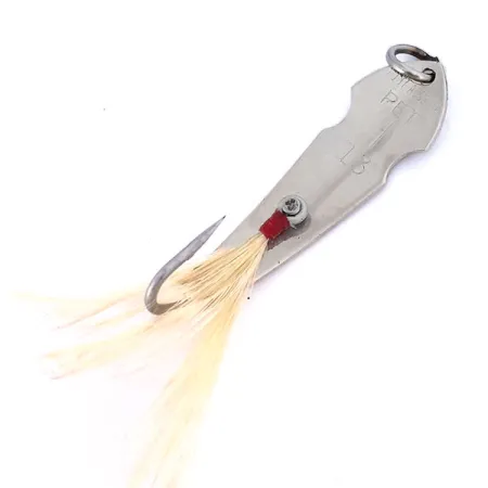 Tony Accetta Pet Spoon 13 Blinker, Nickel, 5g, Bucktail, #10335