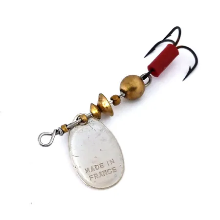 Mepps Aglia 0 Spinner, Silber, 2,5g, Klassisches Blatt, #10339