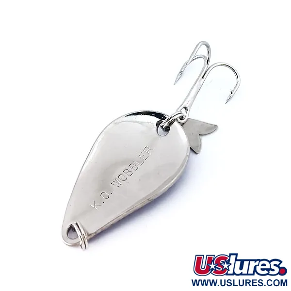 Acme K.O. Wobbler Blinker, Nickel/Violett, 7g, Sonic Flipper, #10355