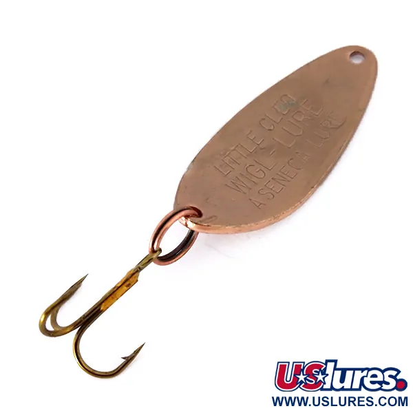 Seneca Little Cleo Blinker, Kupfer, 7g, Wigl-Lure Prägung, #10357
