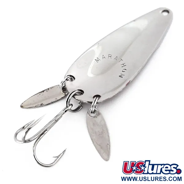 Marathon (with sonic blades) Blinker, Rot / Nickel, 12g, #10363