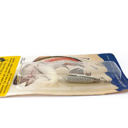 Worden’s Original Rooster Tail 4 Spinner, Silber, 7g, #10379