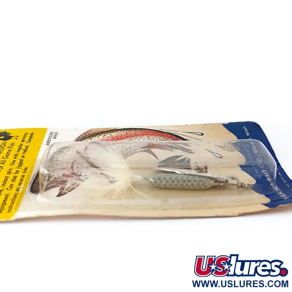 Worden’s Original Rooster Tail 4 Spinner, Silber, 7g, #10379