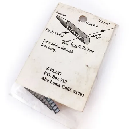 ZPlug Lures Z Plug Mini Durchlaufköder, Gold, 2g, Inline-Design, #10390