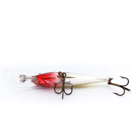 Rapala Shad Rap Deep Runner 08 Tiefläufer, Silber/Rot/Gelb, 11g, #10395