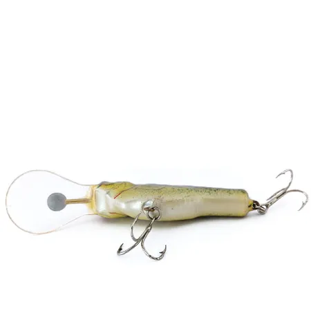 Bagley Balsa Small Fry Crappie Wobbler, Goldgelb, 14g, Balsaholz, #10416