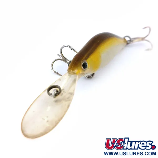 Yo-Zuri 3DS Shad SR Wobbler, Gold/Perle, 6g, Suspending, #10418
