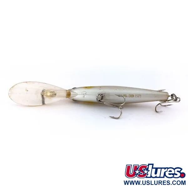 Yo-Zuri 3DS Shad SR Wobbler, Gold/Perle, 6g, Suspending, #10418