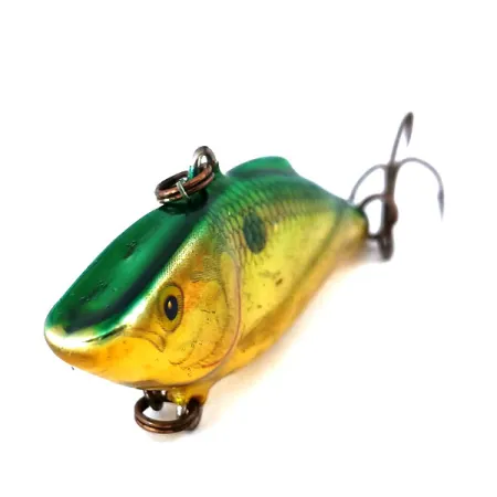 Rapala Rattl'n RAP Lipless-Wobbler, Gold-Grün, 12g, Sinkend, #10419