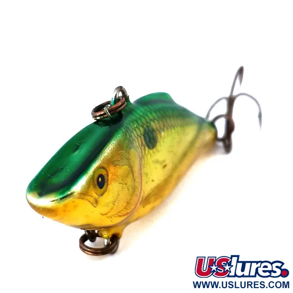 Rapala Rattl'n RAP Lipless-Wobbler, Gold-Grün, 12g, Sinkend, #10419