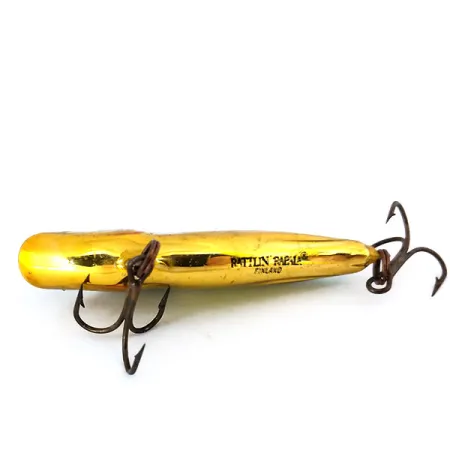 Rapala Rattl'n RAP Lipless-Wobbler, Gold-Grün, 12g, Sinkend, #10419