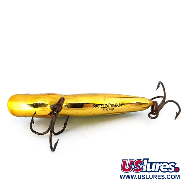 Rapala Rattl'n RAP Lipless-Wobbler, Gold-Grün, 12g, Sinkend, #10419