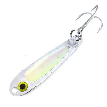 Hopkins Smoothie Jig Lure UV Glow Pilker, Grün/Pink/Nickel, 11g, #10424