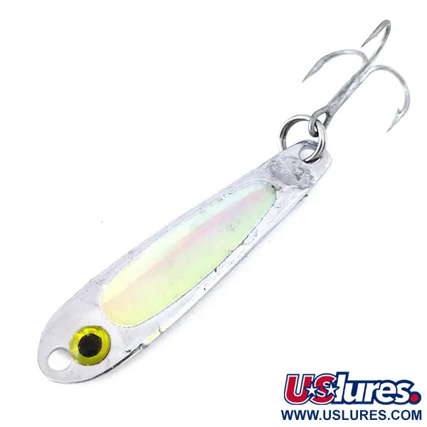 Hopkins Smoothie Jig Lure UV Glow Pilker, Grün/Pink/Nickel, 11g, #10424