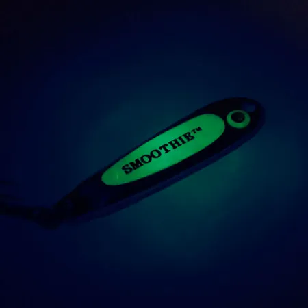 Hopkins Smoothie Jig Lure UV Glow Pilker, Grün/Pink/Nickel, 11g, #10424