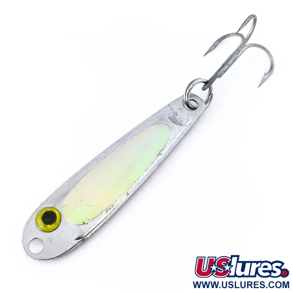 Hopkins Smoothie Jig Lure UV Glow Pilker, Rot/Pink/Nickel, 11g, #10425