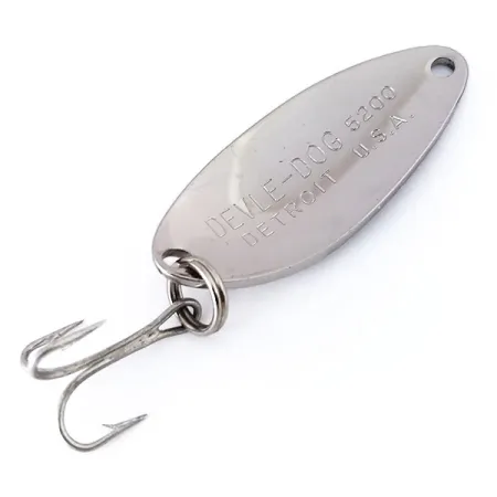 Eppinger Dardevle Devle Dog 5200 Blinker, Nickel, 7g, Detroit, #10446