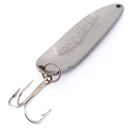 Dardevle Cop-E-Cat 7400 Blinker, Rot/Nickel, 21g, Detroit-Prägung, #10473