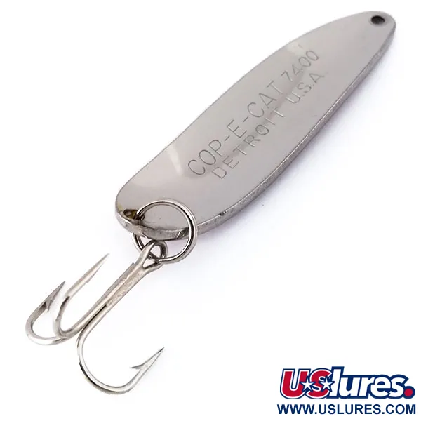 Dardevle Cop-E-Cat 7400 Blinker, Rot/Nickel, 21g, Detroit-Prägung, #10473