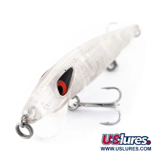 Smithwick Suspending Rattlin’ Rogue Jerkbait, Transparent Weiß, 13g, #10481