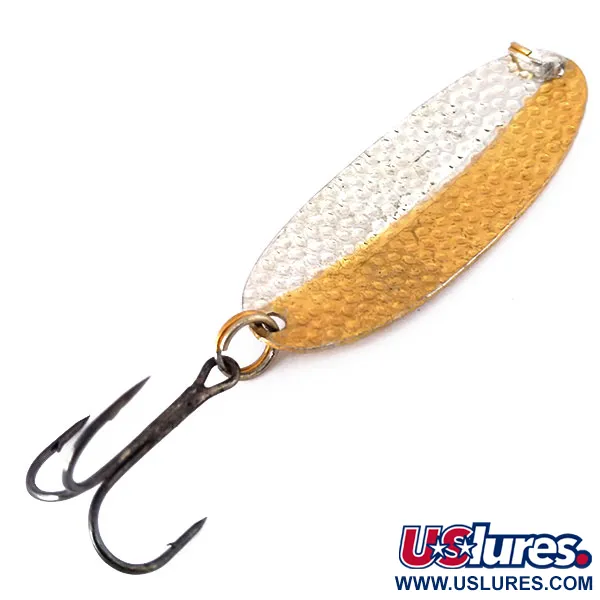 Williams Wabler W50 Blinker, Gehämmert Gold/Silber, 14g, #10494