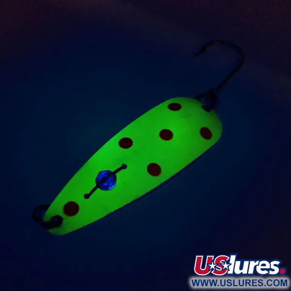 Eppinger Red Eye Evil Eye UV Blinker, Gelb/Rot, 6g, UV-Glow, #10496