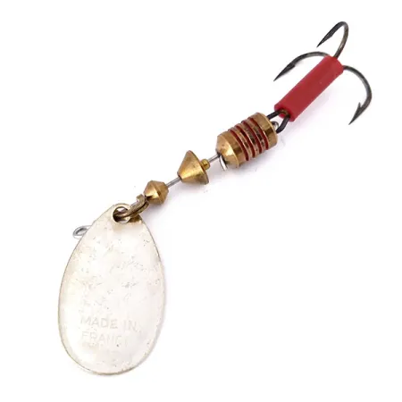 Mepps Aglia 2 Spinner, Silber, 4,5g, versilbertes Blatt, #10516