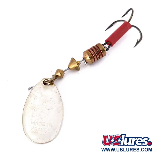 Mepps Aglia 2 Spinner, Silber, 4,5g, versilbertes Blatt, #10516