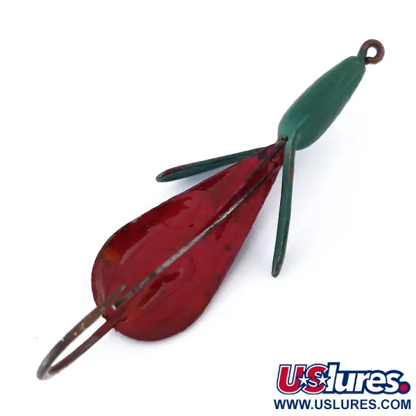Panther Martin Weedless Weed Wing Blinker, Rot/Grün, 7g, Krautschutz, #10525