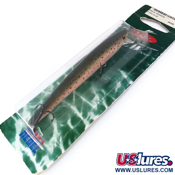 Rebel Excalibur Ghost Minnow Wobbler, Rainbow Trout, 7g, Schwimmend, #10532
