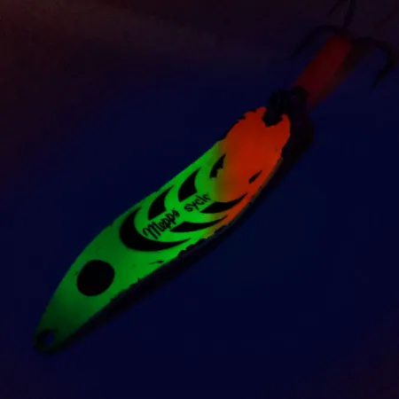 Mepps Syclops 2 UV Blinker, Firetiger, 17g, UV-aktiv, #10538