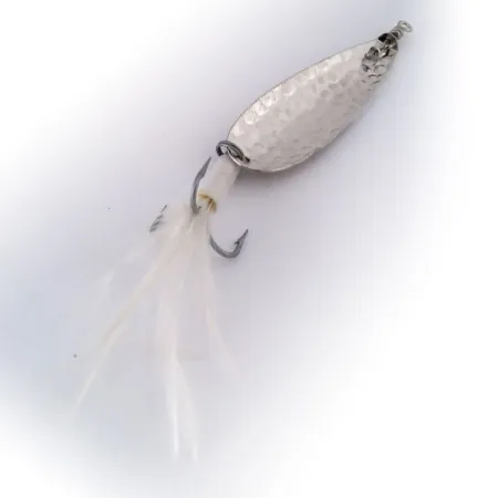 Panther Martin Svizzero Martellato con penna, Nickel, 5,5g, #12240