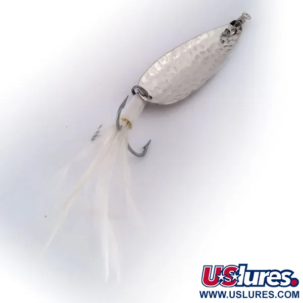 Panther Martin Svizzero Martellato con penna, Nickel, 5,5g, #12240