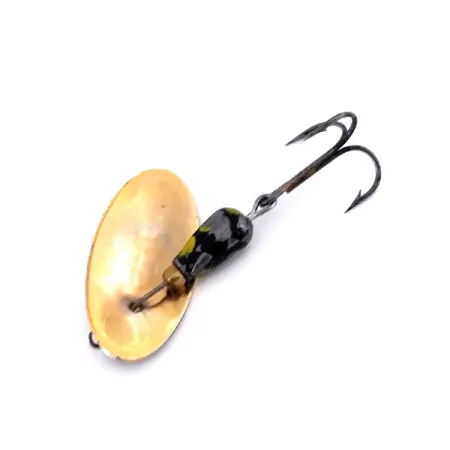 Panther Martin 2 Con Punti Spinner, Schwarz/Gelb/Gold, 2.5g, #10545