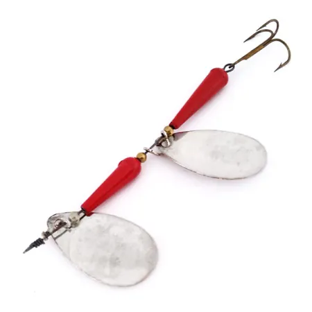 Panther Martin Simplex Tandem Spinner, Nickel/Rot, 14g, Tandemblatt, #10546