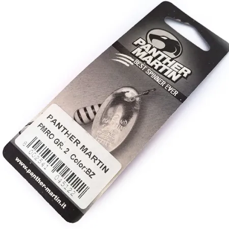 Panther Martin 2 Spinner, BZ, 2.5g, Inline-Blatt, #10551