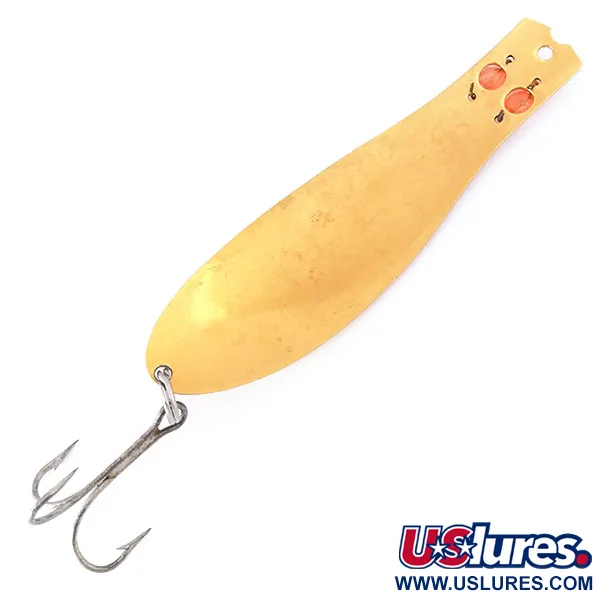 Herter's Canadian Spoon Blinker, Gold / Pink Eyes, 28g, #10583