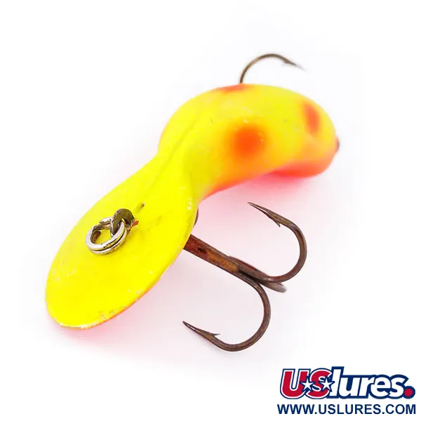 Heddon Tadpolly UV Wobbler, Gelb Orange, 7g, UV Glow, #10594