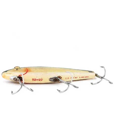 L&S Bait MirrOlure 52M Twitchbait, Grün-Gold, 14g, sinkend, #10604