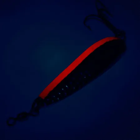 Luhr Jensen Krocodile Die #4 Blinker, Nickel/Orange, 14g, UV, #10625