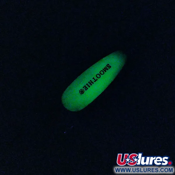 Hopkins Smoothie Glow Jig Lure Pirk, Nickel/Rot/Glow, 21g, Glow, #10628