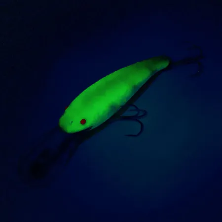 Cotton Cordell Wally Diver UV Wobbler, Chartreuse, 7g, Tiefläufer, #10647