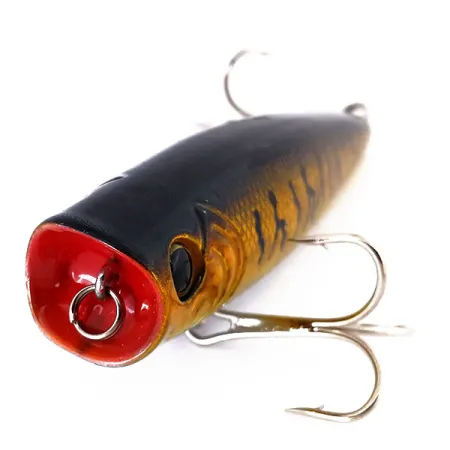 Bass Pro Shops XTS Popper, Gold Tiger, 10,5g, Oberflächenköder, #10652