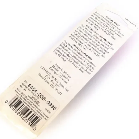 Luhr Jensen P.J.POP Popper, Silber / Schwarz, 17g, Holzbody, #10658