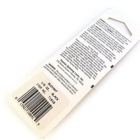 Thomas Buoyant Blinker, Black Trout, 5g, Metallkörper, #T101B