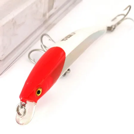 YO-ZURI CRYSTAL MINNOW (F) 13 Wobbler, Red Head, 17g, Schwimmend, #10667
