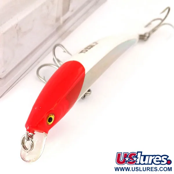 YO-ZURI CRYSTAL MINNOW (F) 13 Wobbler, Red Head, 17g, Schwimmend, #10667