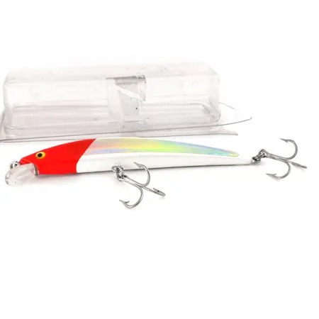 YO-ZURI CRYSTAL MINNOW (F) 13 Wobbler, Red Head, 17g, Schwimmend, #10667